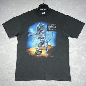 Rolling Stones Bridges To Babylon Single Stitch T Shirt Men’s XL Black 1997 98